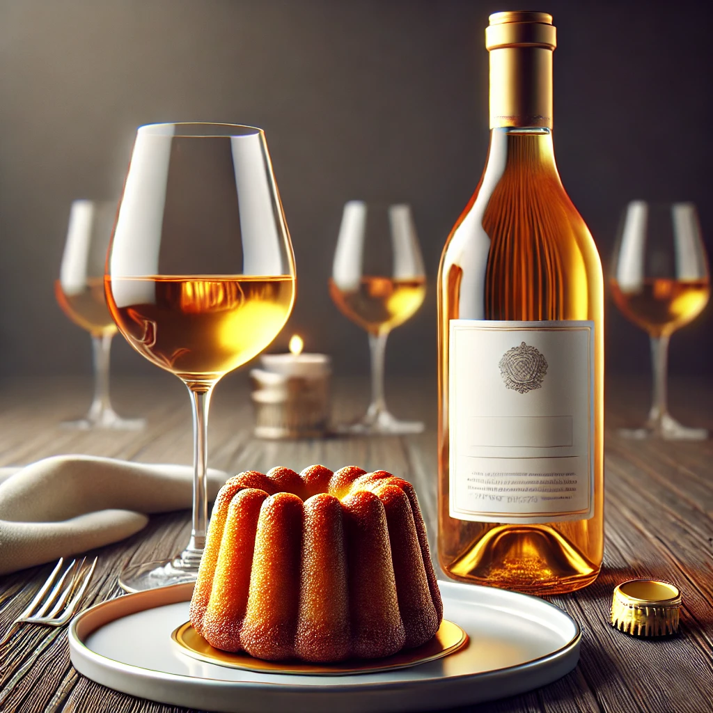 Canelé with Sauternes