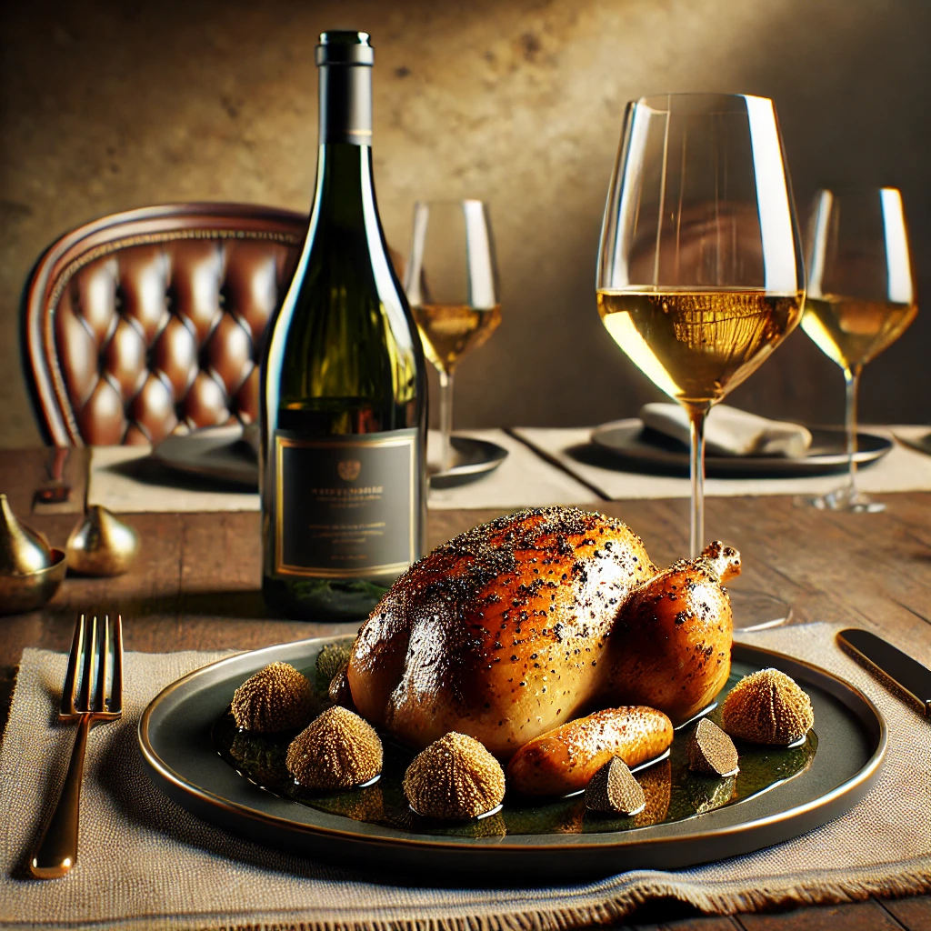 Hermitage Blanc with Roasted Poultry and Truffles